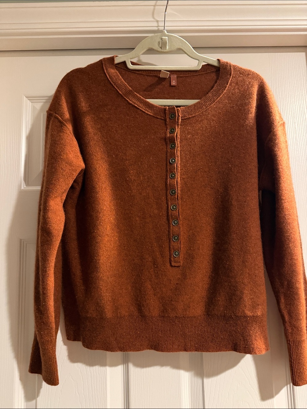Pilcro Henley cashmere Sweater
